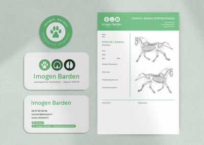 Imogen Barden, Ostéopathe